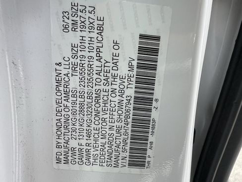 Used 2023 Honda Odyssey Sport image 35