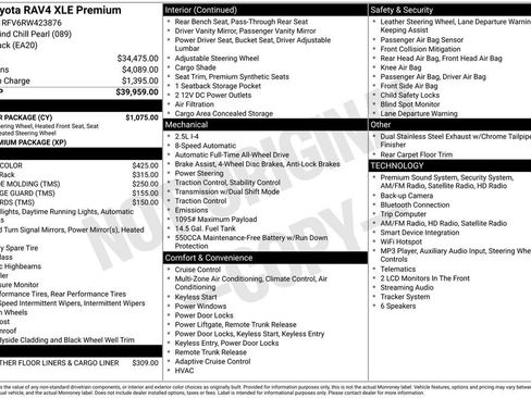 Used 2024 Toyota RAV4 XLE Premium w/ Weather Package AWD/4WD image 34