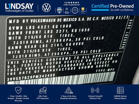 Used 2023 Volkswagen Taos SE image 26