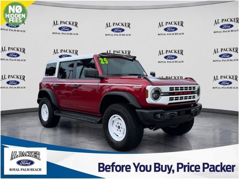 Certified 2025 Ford Bronco Heritage Edition AWD/4WD image 1