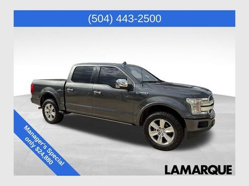 Certified 2018 Ford F150 Platinum w/ Equipment Group 701A Luxury image 1