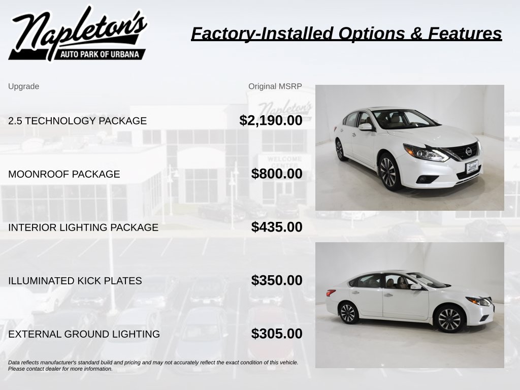 Used 2017 Nissan Altima 2.5 SL w/ 2.5 Technology Package FWD image 4