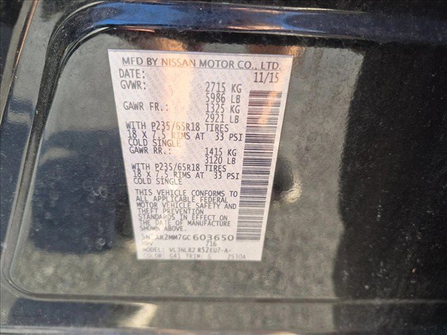Used 2016 Nissan Pathfinder S AWD/4WD image 14