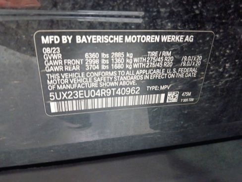 Used 2024 BMW X5 xDrive40i w/ Premium Package AWD/4WD image 3