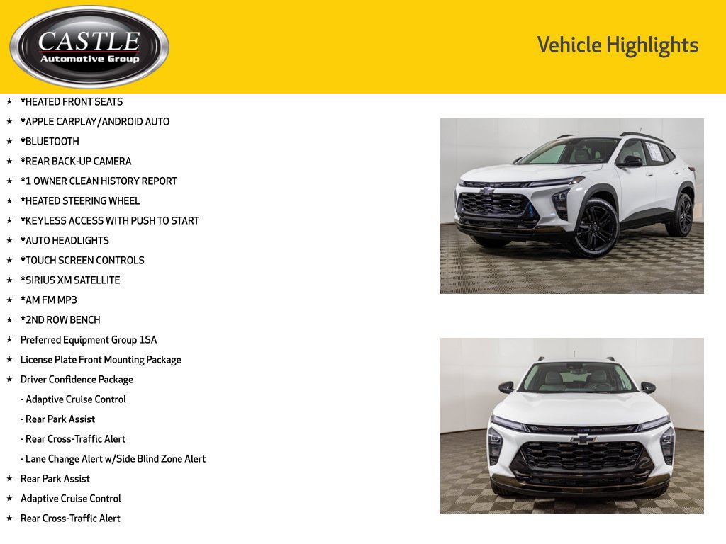 Used 2024 Chevrolet Trax ACTIV w/ Driver Confidence Package FWD image 3