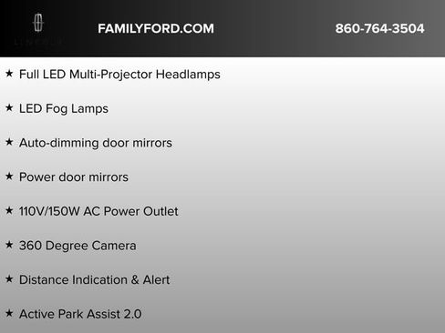 Certified 2023 Lincoln Nautilus Reserve w/ Equipment Group 202A image 30