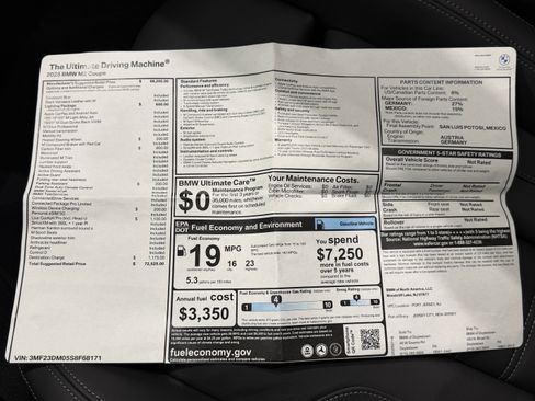 Used 2025 BMW M2 w/ Lighting Package image 51