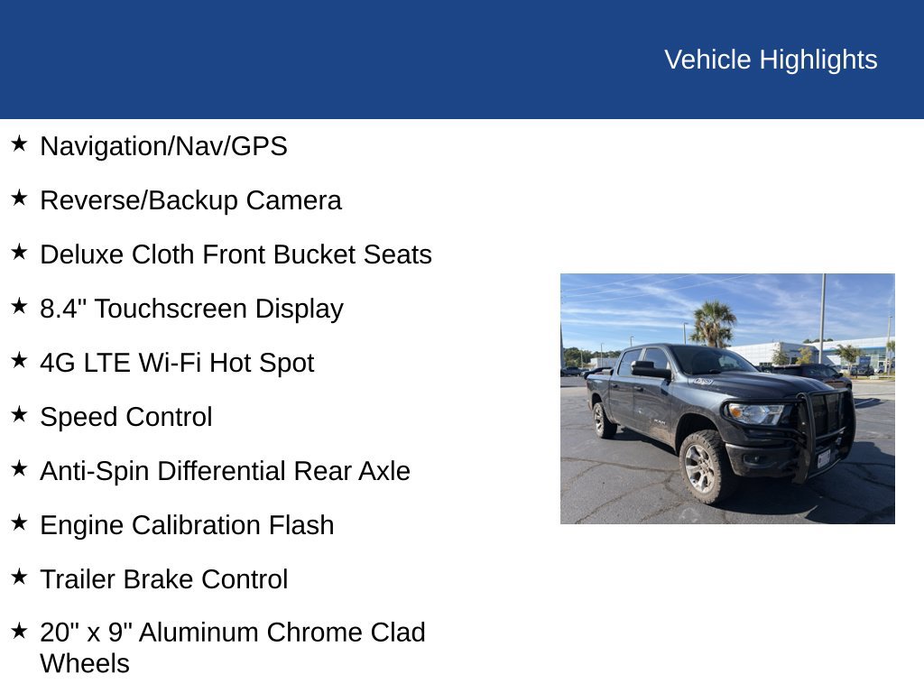 Used 2020 RAM 1500 Big Horn AWD/4WD image 7