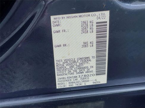 Used 2022 Nissan Altima 2.5 SV FWD image 33