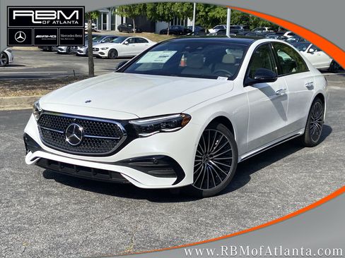 New 2026 Mercedes-Benz E 350 4MATIC Sedan image 1