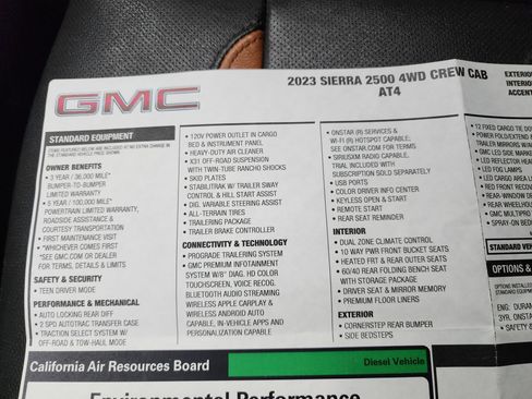 Used 2023 GMC Sierra 2500 AT4 w/ Gooseneck/5TH Wheel Package image 49