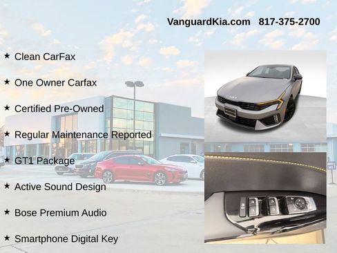 Certified 2025 Kia K5 GT w/ GT1 Package image 6