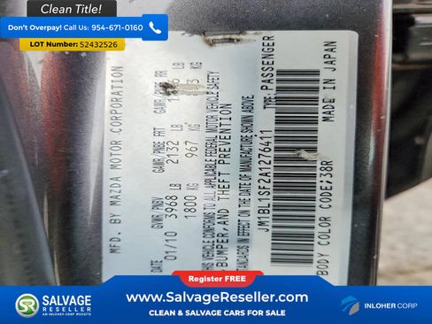 Used 2010 MAZDA MAZDA3 i Touring FWD image 16