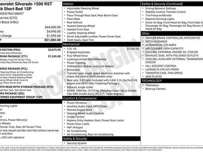 Used 2019 Chevrolet Silverado 1500 RST w/ All-Star Edition