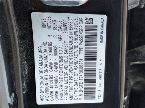 Used 2024 Honda Civic EX image 24