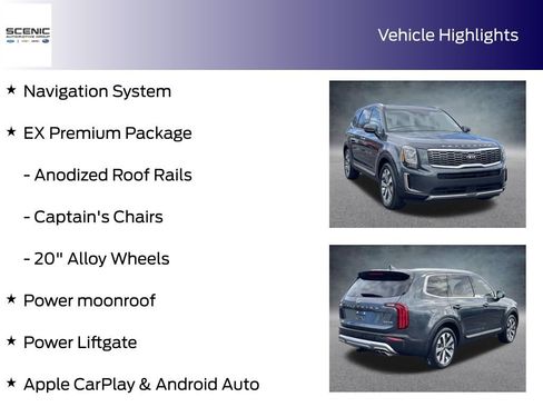 Used 2020 Kia Telluride EX w/ EX Premium Package image 5