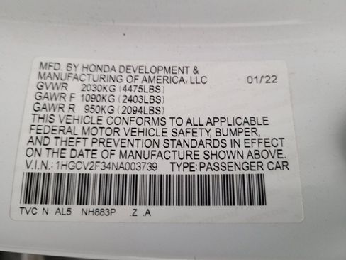 Used 2022 Honda Accord Sport image 33