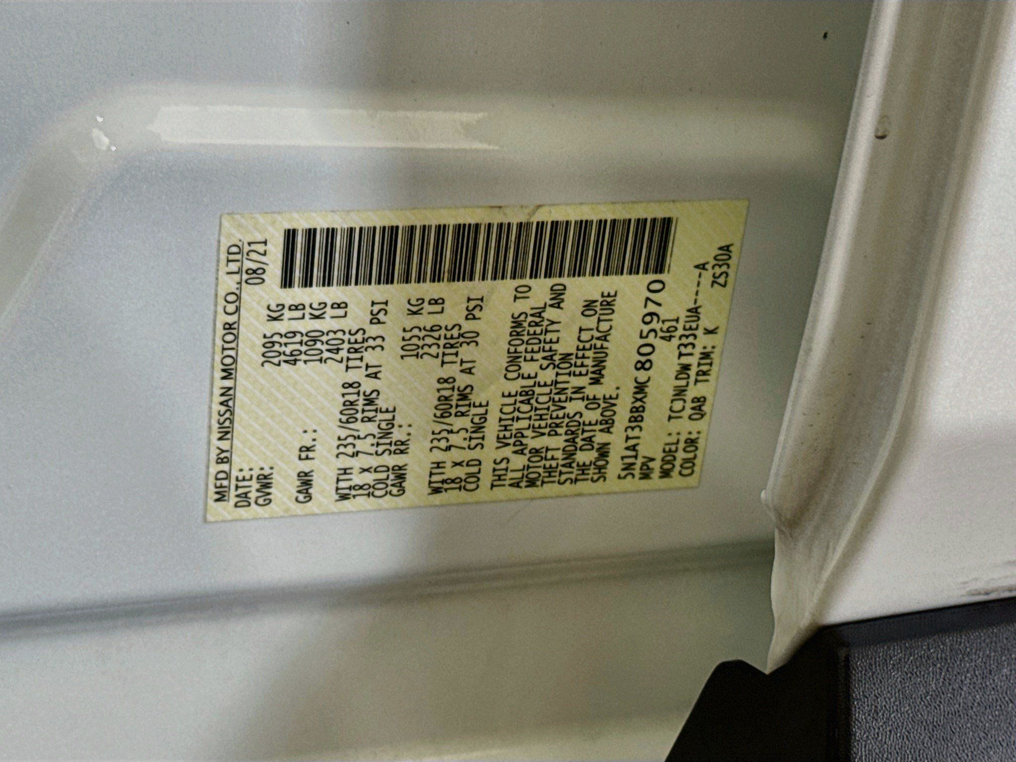 Used 2021 Nissan Rogue SV AWD/4WD image 40
