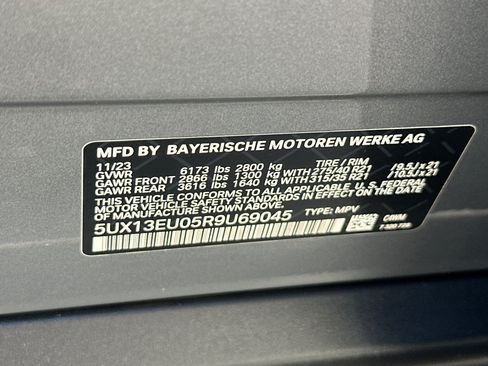 Used 2024 BMW X5 sDrive40i w/ Parking Assistance Package RWD image 28
