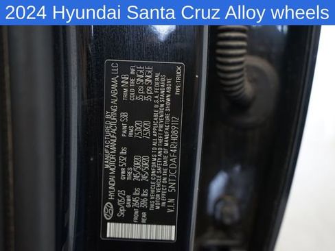 Used 2024 Hyundai Santa Cruz Night AWD/4WD image 33