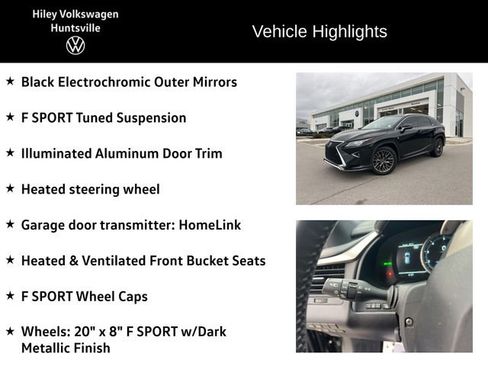 Used 2019 Lexus RX 350 F Sport w/ Navigation Package image 12