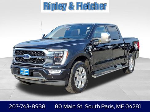 Used 2022 Ford F150 Platinum w/ Equipment Group 701A High AWD/4WD image 1