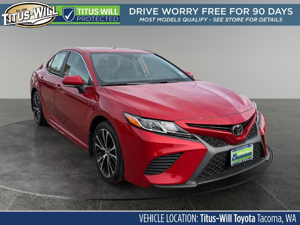 Used 2020 Toyota Camry SE w/ Cold Weather Package AWD/4WD image 1
