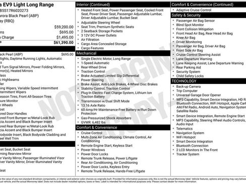 Used 2024 Kia EV9 Light Long Range RWD image 15