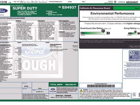 Certified 2022 Ford F350 Lariat w/ Lariat Ultimate Package image 6