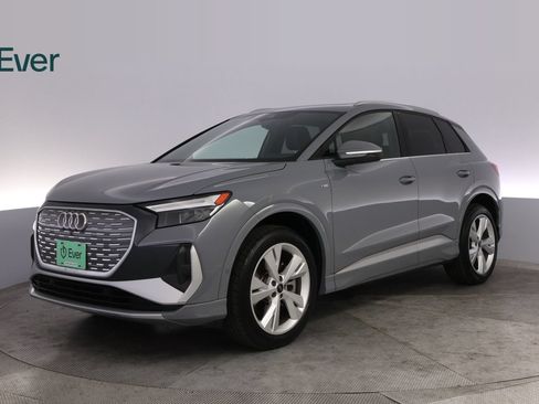 Used 2023 Audi Q4 e-tron Premium Plus w/ Premium Plus AWD/4WD image 2