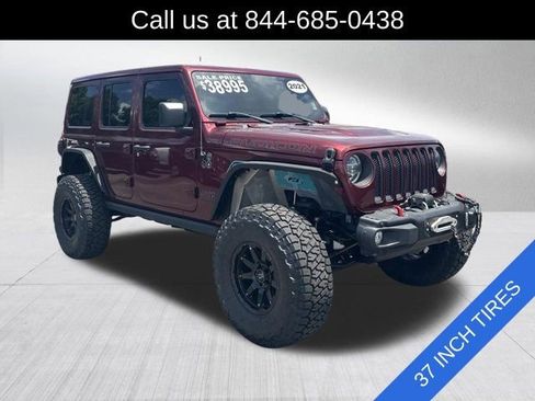 Used 2021 Jeep Wrangler Unlimited Rubicon AWD/4WD image 3