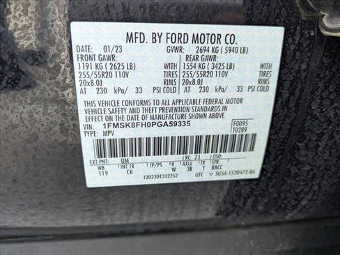 Used 2023 Ford Explorer Limited image 27