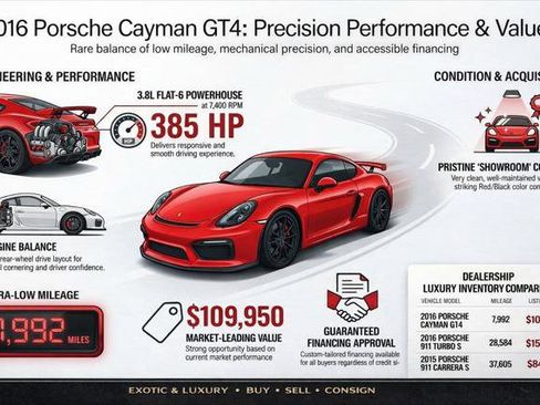 Used 2016 Porsche Cayman GT4 image 5