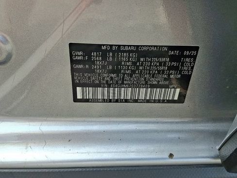 Certified 2025 Subaru Crosstrek 2.5i Limited AWD/4WD image 52
