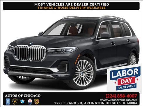 Used 2021 BMW X7 M50i w/ Dynamic Handling Package AWD/4WD image 1