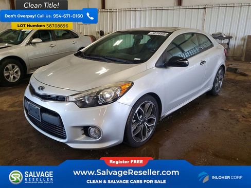 Used 2016 Kia Forte Koup SX w/ SX Premium Package FWD image 1