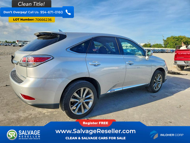 Used 2013 Lexus RX 450h FWD w/ Navigation Pkg image 4
