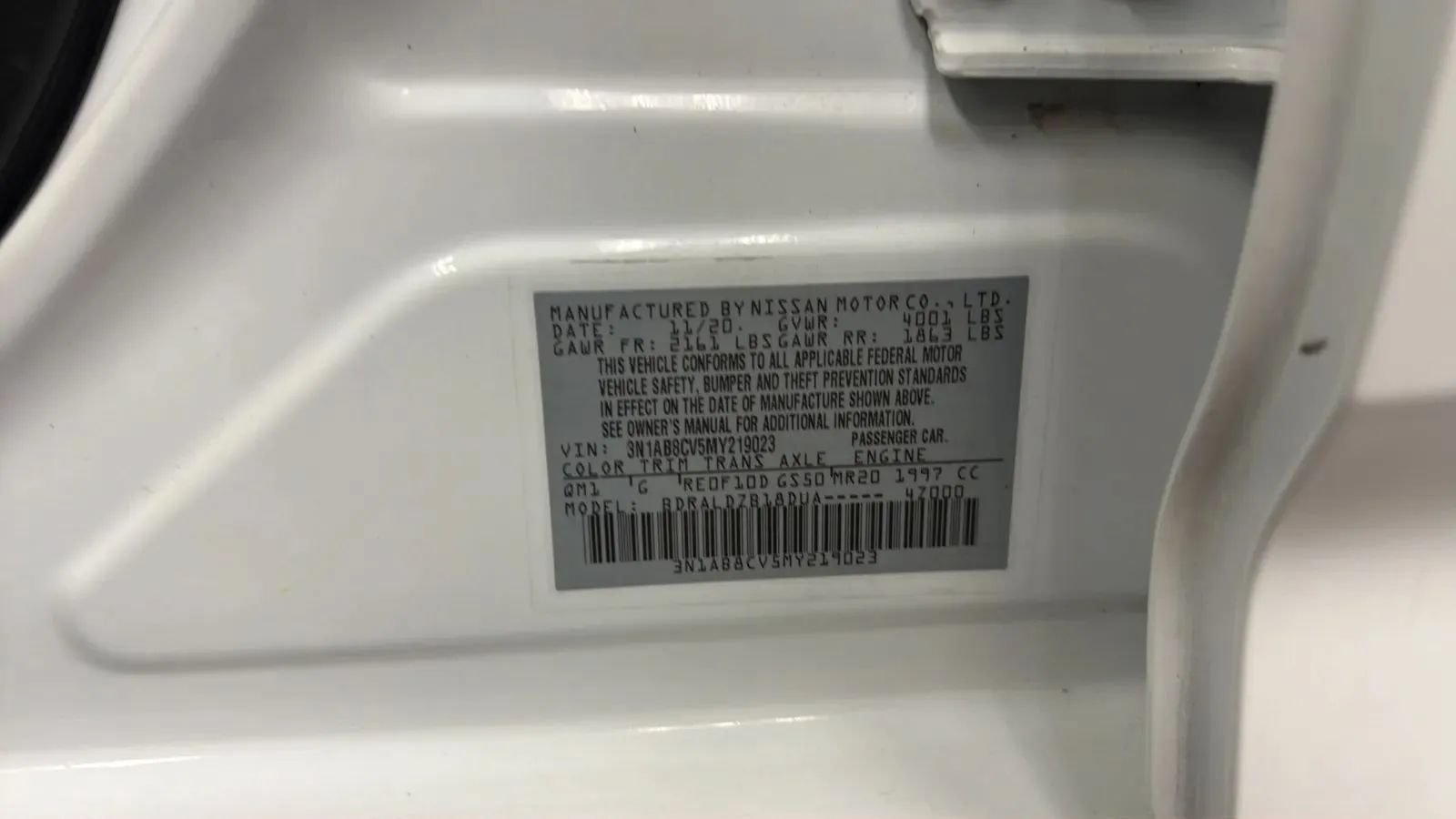 Used 2021 Nissan Sentra SV FWD image 24