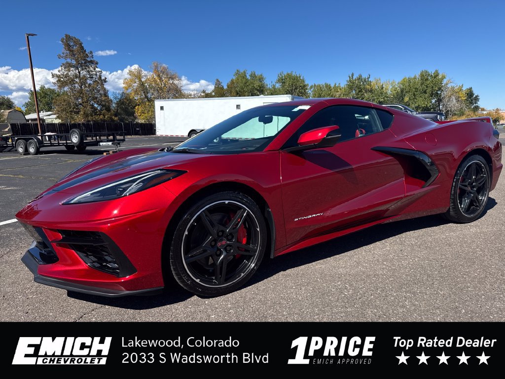 Used 2021 Chevrolet Corvette Stingray Preferred Cpe w/ Z51 Performance Package RWD 360° Tour