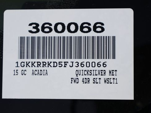 Used 2015 GMC Acadia SLT FWD image 7