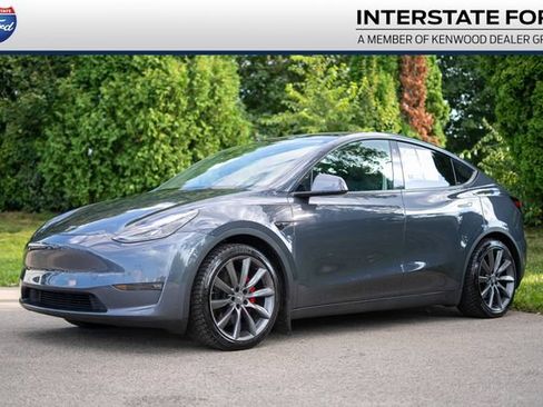 Used 2021 Tesla Model Y Performance AWD/4WD image 1