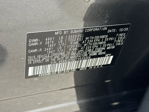 New 2026 Subaru Forester Touring image 35