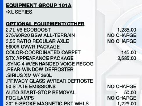 Used 2023 Ford F150 XL w/ STX Appearance Package image 3