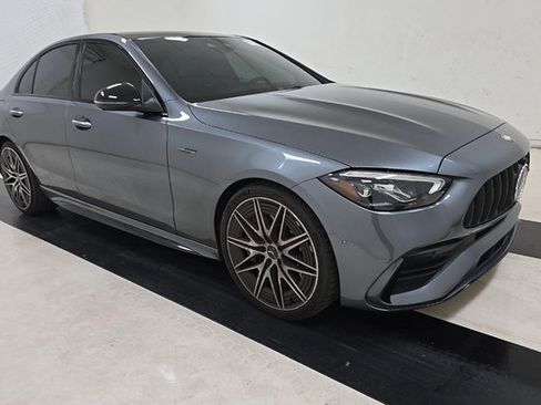 Used 2024 Mercedes-Benz C 43 AMG 4MATIC Sedan w/ Driver Assistance Package image 2