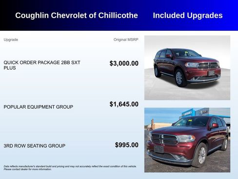 Used 2019 Dodge Durango SXT image 3