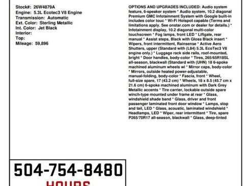 Used 2023 GMC Yukon SLE w/ Gmc Pro Safety Plus Package RWD image 24