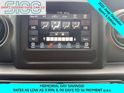 Used 2021 Jeep Gladiator Sport AWD/4WD image 17