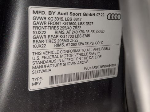 Used 2022 Audi RS Q8 AWD/4WD image 27