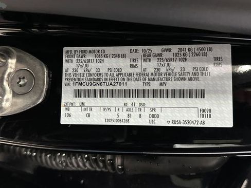 New 2026 Ford Escape Active w/ Tech Pack #1 AWD/4WD image 37