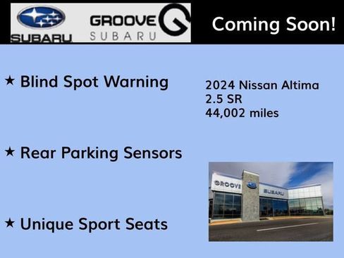 Used 2024 Nissan Altima 2.5 SR FWD image 2